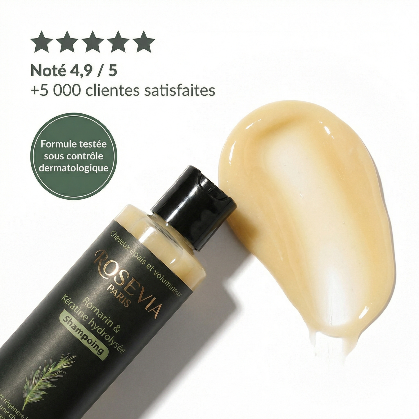 Rosevia - Shampoing de repousse capilaire