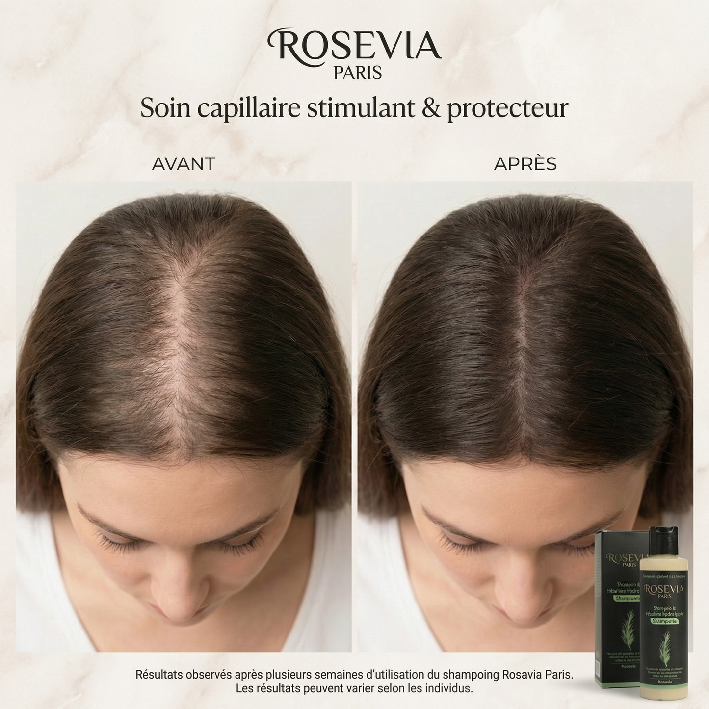 Rosevia - Shampoing de repousse capilaire
